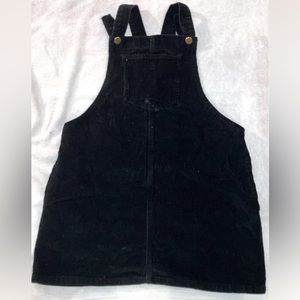 Black Overall Dress